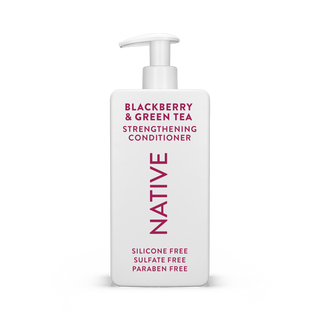Front of Native Blackberry & Green Tea Strengthening Conditioner bottle