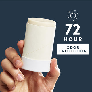 Native deodorant with text reading 72-hour odor protection