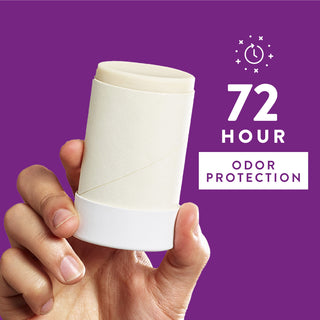 Native deodorant with text reading 72-hour odor protection			