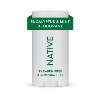 Native Eucalyptus & Mint deodorant, aluminum-free and paraben-free, 2.65 oz stick