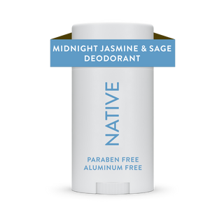 Native Midnight Jasmine & Sage deodorant, aluminum-free and paraben-free, 2.65 oz stick