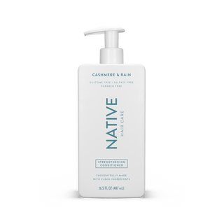 Front of Native Cashmere & Rain Strengthening Conditioner bottle